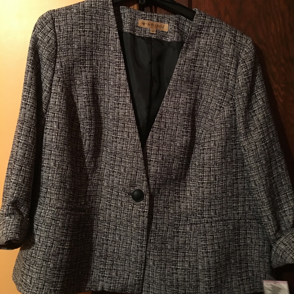 Never worn! Blazer